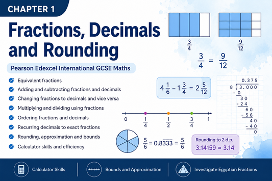 Decimals and Rounding Student Pack - iGCSE Maths - Chapter 01